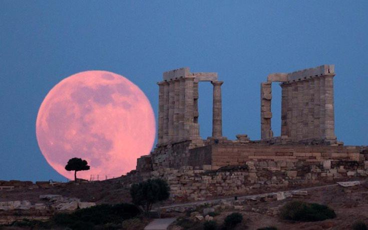 Blue & White Maisonette Over The Sea Near Sounio Kap Kap Sounion Exterior foto