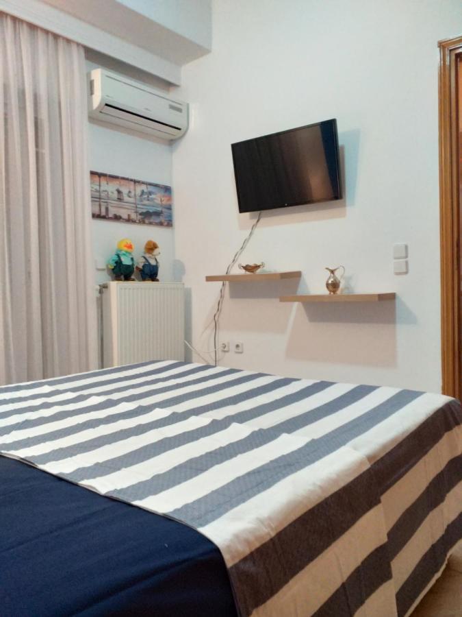 Blue & White Maisonette Over The Sea Near Sounio Kap Kap Sounion Exterior foto